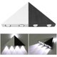 thumbnail image 2 of Aplique de pared triangular LED para interiores de 5 W, diseño moderno original, lámpara decorativa de aluminio para dormitorio, pasillo y salón, blanco frío., 2 of 5