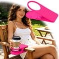 thumbnail image 2 of Win s Way Clip On Drink Holder, Sturdy Desk Cup Holder Clamp for Beach Cruise, 2 of 6