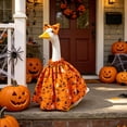 thumbnail image 4 of Halloween Goose Outfit Clothes, Porch Goose Outfits,Lawn Goose Statue Birthday Halloween Christmas Fall Lawn Goose Clothing Costume Porch Goose for Outdoor Garden Yard Decor, 4 of 7