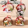 thumbnail image 3 of De Navidad Corona Colgante De Madera Navidad Ratán Corona Redonda Decorativa Para Puertas De Armario Ventanas 2021 Árbol Noticed HA040066-01, 3 of 6