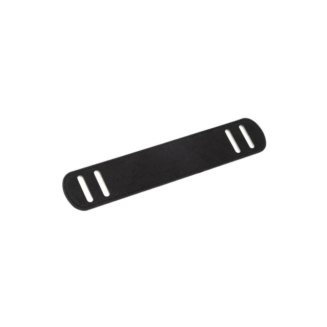 QualitChoice Leather Shoulder Strap Pad Handle Wide Replacement for Tote Satchels Handbag black S black L
