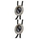 thumbnail image 2 of Minnieouse Bolo Tie para hombres Corbatas occidentales Collar con colgante de aleación Corbatas Decoraciones Adornos de cumpleaños Regalo de vacaciones gemas facetadas 2piezas Minnieouse CBP189546, 2 of 5