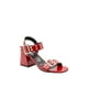 thumbnail image 2 of Zapatilla Mujer Kipon Tacon Ajustable rojo 24.5, 2 of 6