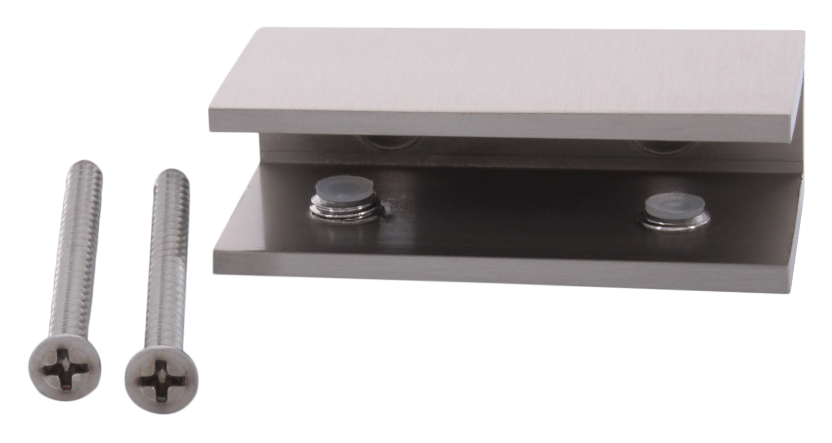 CRL NDC4BN Brushed Nickel NoDrill Fixed Panel Glass Clamp Walmart