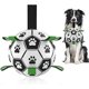 thumbnail image 1 of Pelota de entrenamiento para perros en forma de balón de fútbol, juguete para mascotas, 1 of 5