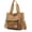 Brown, variant on Fashion Women's Canvas Bag Mommy Large Capacity Crossbody Bag Nylon Casual Women's Shoulder Bag
