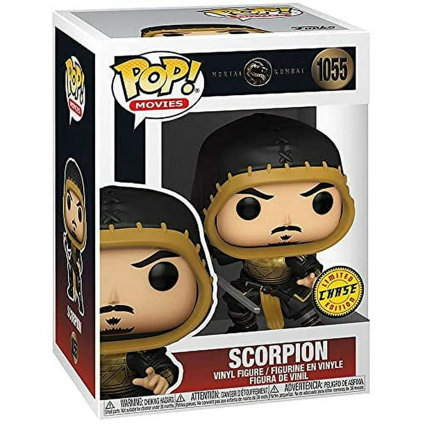 Figura de vinilo Funko POP! Películas: Mortal Kombat Scorpion, 9,5 cm