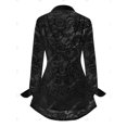 thumbnail image 2 of Talla grande de encaje ver a través de la blusa con el juego de cami superior Rosegal  Blusas Tallas Grandes, 2 of 5