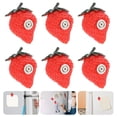 thumbnail image 2 of HLONK 6Pcs Fridge Fruit Magnets Refrigerator Strawberry Magnets Home Decor Ornament, 2 of 4