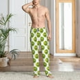 thumbnail image 2 of Pofeuu Happy Fruit Print Men's Pajama Pants, Soft Lounge Pajama Pants with big pockets for Men Plaid Pj Bottoms-X-Large, 2 of 6