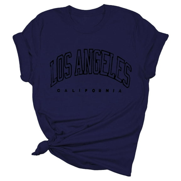 Summer Tops for Women Vintage Print Blouses Oversized Fashion Loose Short Sleeve Tops Womens 2x Long Sleeve Shirts Bright Blouse Women Summer Dressy Shirt Tunic Blouse Woman Wrap Dark Blue L