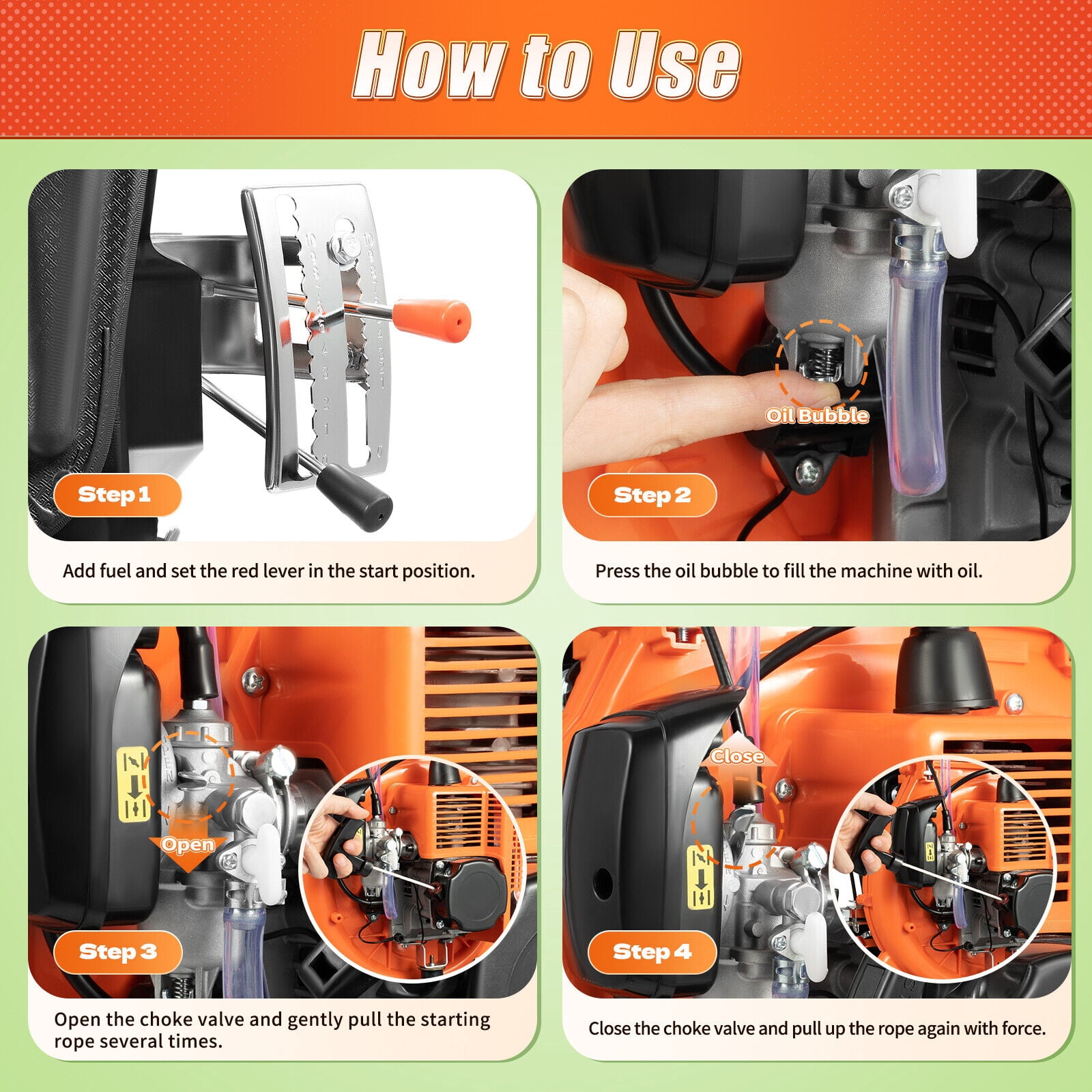 Backpack Fogger Sprayer Blower Agricultural Gas Mosquito Insecticide 14L