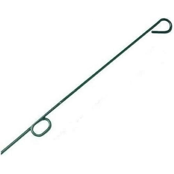 Panacea Products 84171 36" Green Double Loop Metal Plant Supports - Quantity of 48