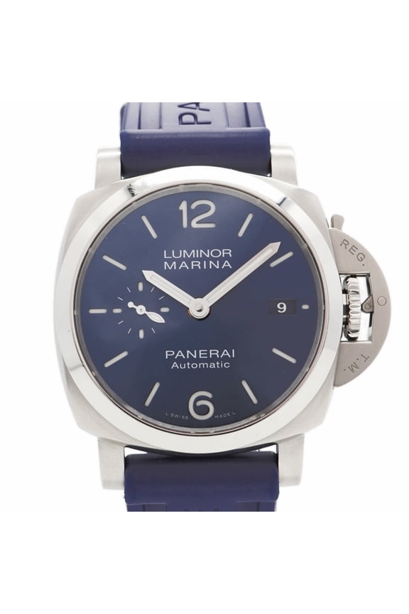 Pre-Owned Officine Panerai Luminor Marina PAM01393 Navy Dial Men's Watch