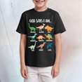 thumbnail image 2 of TOWED22 Boy's Graphic Tees Graphic Print Short Sleeve Crew Neck Summer T-Shirts Clothes for Teen Boys(Black,13-14 Y), 2 of 4