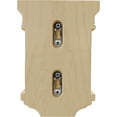 thumbnail image 4 of Ekena Millwork 5"W x 3"D x 7"H Santa Fe Corbel, Maple, 4 of 4