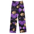 thumbnail image 5 of Puntoco Pijamas para mujer, moda informal para mujer, estampado de manga larga, tops casuales, pantalones, pijama, traje, 5 of 5