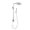 Brushed Nickel, variant on Atlantis 10-in Rain Showerhead Shower System with 5-Body Jets and Handshower Oil Rubbed Bronze 1.8 GPM