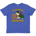 thumbnail image 3 of Inktastic I'm Excited for Oktoberfest with Cute Hedgehog Youth T-Shirt, 3 of 5