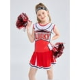 thumbnail image 3 of LOLANTA Girls Cheerleading Outfit Cheerleader Costume, 3 of 5