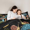 thumbnail image 5 of Feelyou Kawaii Jungle Mushroom Bedding Comforter Set for Teens, Cartoon Snail Twin Comforter Sets, Rustic Farmhouse Reversible Bedding Set, Luxury Bedroom Decor, 2-Piece, 5 of 8