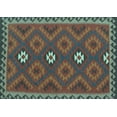 thumbnail image 1 of Ahgly Company Indoor Rectangle Oriental Light Blue Traditional Area Rugs, 5' x 8', 1 of 4