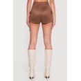 thumbnail image 5 of Women's Faux Suede Tabbed Cargo Pocket Shorts, 5 of 5