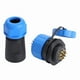 thumbnail image 4 of Conector de enchufe de aviación de plástico resistente al agua IP68 SP21 de 9 pines (12 pines), 4 of 7