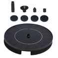 thumbnail image 1 of Solar Water Feature, Multi-Purpose Floating Solar Fountain With 5 Nozzle Variations For Bird Bath, Fish Tank, And Garden (Eco-Friendly, Partial, 1 of 5