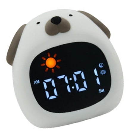 Tibvox Lovely Animal Shape Kids Alarm Clock Touch Activated Night Light For Children Bedroom Or photo Tibvox Lovely Animal Shape Kids Alarm Clock Touch Activated Night Light For Children Bedroom Or