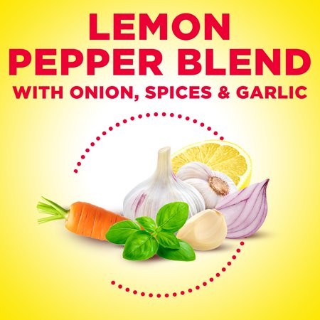 DASH SALT-FREE LEMON PEPPER SEASONING BLEND, KOSHER, 6.75 OZ SHAKER