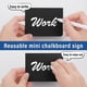 thumbnail image 2 of 10 Pack Mini Chalkboard Table Tent Signs, Chalk Board Buffet Tags Food Table Stand Labels, 2 of 5
