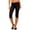j25-Black, variant on LIIPEE Womens Leggings Casual Solid Color Slim-Leg Cropped Low Legging Female Tight Seamless Waistband Comfortable Hip-Lifting Breathable Soft Daily Yoga Pants With Pockets,L