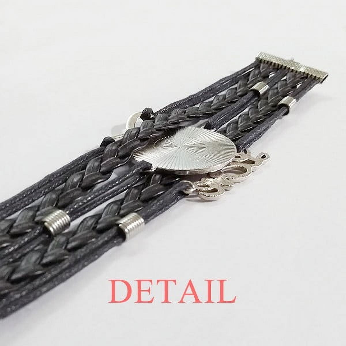 track field sprint anaerobic bracelet hand strap leather wristband double set