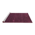 thumbnail image 2 of Ahgly Company Machine Washable Indoor Rectangle Abstract Pink Contemporary Area Rugs, 2' x 3', 2 of 4