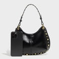 thumbnail image 6 of Sunyuer Trendy Riveted Hobo Bag - Chain Shoulder Bag & Crossbody Bag for Women, Suitable for Important Occasions, Work, Travel, 6 of 9