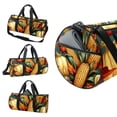 thumbnail image 3 of Thanksgiving Durable Duffle Bag for Gym, Sports, and Travel. Convenient Carry on Bag with Interior Zipper Pocket. Large Capacity Yoga Bag, Size 17.7 inches, 3 of 6