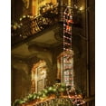 Lighting Rope Ladder Ceevoo LED Christmas Lights, 10ft Christmas Decorative Ladder String ...