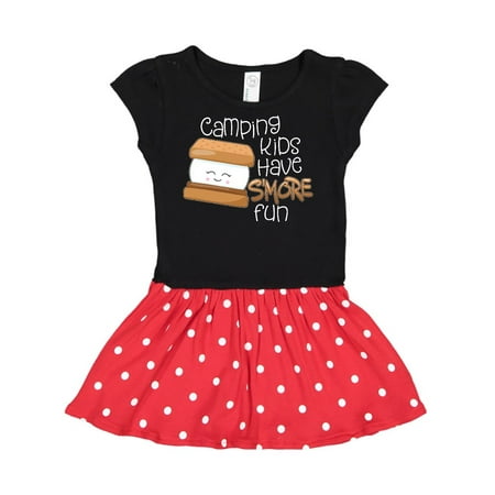 

Inktastic Camping Kids Have More Fun Gift Toddler Girl Dress