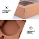 thumbnail image 3 of Caja para tartaletas de huevo, 10 unidades, para cupcakes, postres, envoltura de cupcakes, 3 of 5