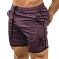 thumbnail image 2 of Faithtur Men Summer Swim Shorts Solid Color Elastic Waist Swimming Trunks, 2 of 2