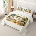 thumbnail image 3 of Erosebridal Outdoor Camping Adventure Twin Quilt Set,3D Camper Print Twin Coverlet Set Fore Boys Kids,2-Piece, 3 of 7