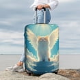 thumbnail image 6 of Picia Sunshine Cute Winged Cat Luggage Protector Cover Thicken Suitcase Protector Cover Fit 18-32 Inch Luggage-Large, 6 of 9