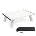 thumbnail image 1 of Mini Folding Table Camping Tent Table Bed Computer Desk for Tent (Black), 1 of 6