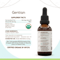 thumbnail image 7 of HerbEra Gentian Tincture, Organic Herbal Dietary Supplement for Digestive Support, Certified Organic Gentian (Gentiana lutea) Dried Root Extract, Natural, Alcohol-Free, Drops 2 oz, 7 of 7
