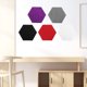 thumbnail image 1 of GAXIRE 10Ud Adhesivos De Fieltro Hexagonales Para Notas Y Organización En Casa, 1 of 6