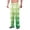 Green, variant on Men's Sports Leisure Straight Leg Hoodie Trousers, Gradient Plaid Pants for Fall, Winter and Casual Style,Blue,M