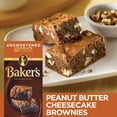 Baker's Unsweetened Chocolate Premium Baking Bar with 100 Cacao (4 oz