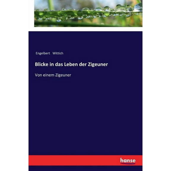 Blicke in das Leben der Zigeuner: Von einem Zigeuner, (Paperback)