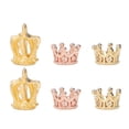 thumbnail image 1 of Mini Couronne d'Or6pcs Mini Couronnes Robuste Mini Couronnespour Artisanat Couronne Charme Durabilité Prolongée, 1 of 8